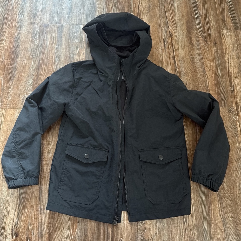 Old Navy Kids Black Raincoat